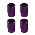 thumbnail image 2 of LOVIVER Ensemble de 4 Valves de Roue Sans Chambre à Air en Alliage d'Aluminium avec Bouchon Anti-Poussière, 2 of 8
