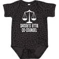 thumbnail image 3 of Inktastic Lawyer Daddys Little Co Counsel Boys or Girls Baby Bodysuit, 3 of 5