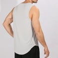 thumbnail image 5 of IROINNID Mens Sleeveless Sport Tank Top, Tag Free & Moisture Wicking, Soft Undershirts Pullover Ribbed Stretch Fabric, 5 of 7