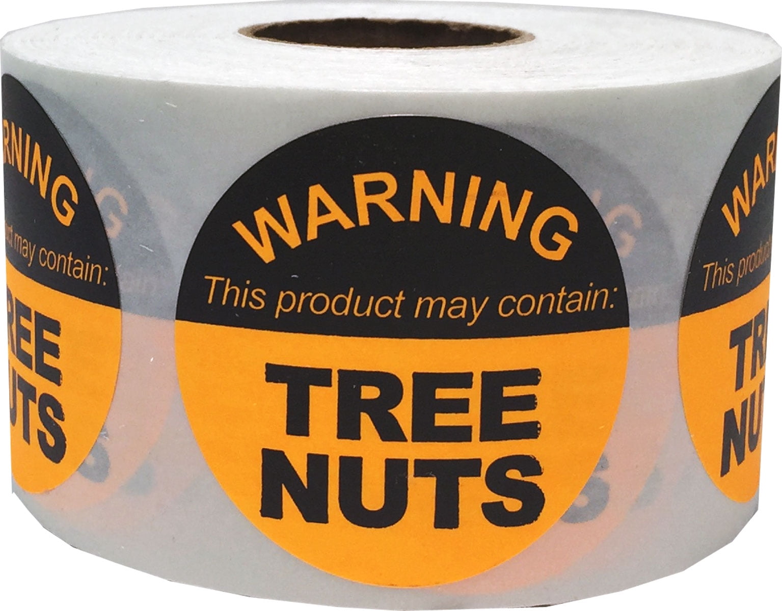 Food Allergy Warning Labels This Product May Contain Tree Nuts 1 1/2