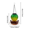 thumbnail image 2 of Hanging Bird Bath with Powered Bird Bath for Outside Garden Patio Yard, 2 of 5