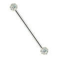 thumbnail image 3 of Industrial Barbell 14GA with Epoxy Coated Ferido Balls (Sold Individually), 3 of 8