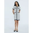 thumbnail image 3 of Free Assembly Women's Welt Pocket Mini Sweater Dress with Short Sleeves, Sizes XS-XXL, 3 of 6