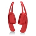 thumbnail image 1 of Red Steering Wheel Shift Paddle,Pair Aluminum Alloy Paddle Shifter Paddle Steering Wheel Shifter Extension Built for Professionals, 1 of 14