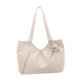 thumbnail image 5 of Bolso tote de moda para ir de compras, ideal para mujeres que trabajan en oficina, viajan o trabajan los fines de semana. Blanco, 5 of 8