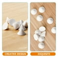 thumbnail image 5 of Pottery Kiln Stilts Aluminium Oxide 50Pcs 1.2In Ceramic Artists, 5 of 5