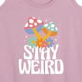 thumbnail image 3 of Instant Message - Stay Weird Mushrooms - Women's Racerback Tank Top, 3 of 6
