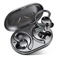 thumbnail image 1 of 2024 Wireless Bluetooth Earbuds -14.2mm Driver, Noise Cancelling Stereo, 48 Hours, IP7 Waterproof, Over-Ear Sports Earphones for Workout Running, 1 of 5