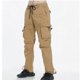 thumbnail image 5 of Pantalones de hombre de longitud completa, color liso, con cordón ajustable, multibolsillos, con ribete en la pierna, de poliéster y algodón., 5 of 5