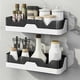 thumbnail image 3 of Bathroom Accessory Shelf Organizer No Drill Organizer Shower Storage Rack Wall Mount Plastics Toilet Shampoo Holder Bathroom Accessory Accessories, 3 of 5