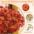 thumbnail image 5 of Yastouay Artificial Hanging Flowers Basket for Outdoors,24 Pcs Faux Plants with Baskets for Home Garden Porch Decor, 5 of 7