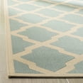 thumbnail image 3 of Safavieh Linden Gamal Geometric Indoor/Outdoor Area Rug, Aqua/Cream, 8' x 10', 3 of 8