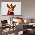 thumbnail image 6 of Christmas Reindeer Doll Canvas Poster Bedroom Decor Sports Landscape Office Room Decor Gift,Frame-style,20x30inch(50x75cm), 6 of 8