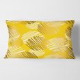 thumbnail image 2 of Designart Abstract Retro Geometric IV' Mid-Century Modern Throw Pillow - 12x20, 2 of 2