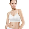 thumbnail image 3 of Set de sujetadores deportivos PAXCOO Acolchados Bralettes para mujer, 6 unidades, 3 of 6