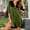Army Green, variant on Women's Satin Button Down Nightshirt Silk Sleepwear Long Sleeve Nightgown Soft and Comfortable Loungewear