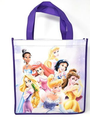 Disney Store CINDERELLA Ecology Reusable Shopping Bag New Tote w/Pocket,Tag 2012 
