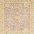 thumbnail image 1 of Ahgly Company Indoor Square Abstract Brown Oriental Area Rugs, 6' Square, 1 of 6