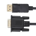 thumbnail image 3 of Adaptador convertidor de cable DisplayPort a VGA HD 1080P de 1,8 m para PC y portátil, 3 of 10