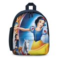 thumbnail image 1 of Blancanieves Princesa Mochila Escolar para Niños y Niñas, Mochila Infantil Ligera de Alta Calidad, Grande y Duradera Azul, 1 of 6