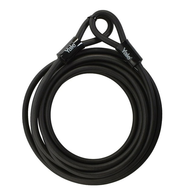 Cable De Acero Yale Con Candado 1.27Cmx540Cm Vinilo