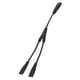 thumbnail image 1 of IEC320 C8 A Dos Cables De Alimentación IEC320 C7, Cable De Alimentación IEC320 C7 Resistente Al Agua Reforzado 2,5 A/250 V Seguro Para Impresoras, 1 of 8
