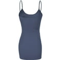 thumbnail image 3 of Essential Basic Women's Basic Casual Long Camisole Cami Top Regular and Plus Sizes, 3 of 4