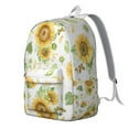 thumbnail image 2 of Country Sunflower Farm Theme Backpack – Bright Yellow Bloom Pattern, Oxford Durable Material, Large Capacity for School and Travel, 2 of 5