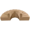 thumbnail image 3 of Meridian Furniture Arc Camel Velvet Modular Sectional, 3 of 7