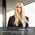 thumbnail image 2 of KEVIN.MURPHY BLONDE.ANGEL.WASH - Blonde Shampoo - Purple Shampoo for Blonde & Grey Hair - Colour Enhancement Hair Care - Colour Safe - Paraben & Sulphate Free - 1000 mL / 33.8 fl oz, 2 of 7