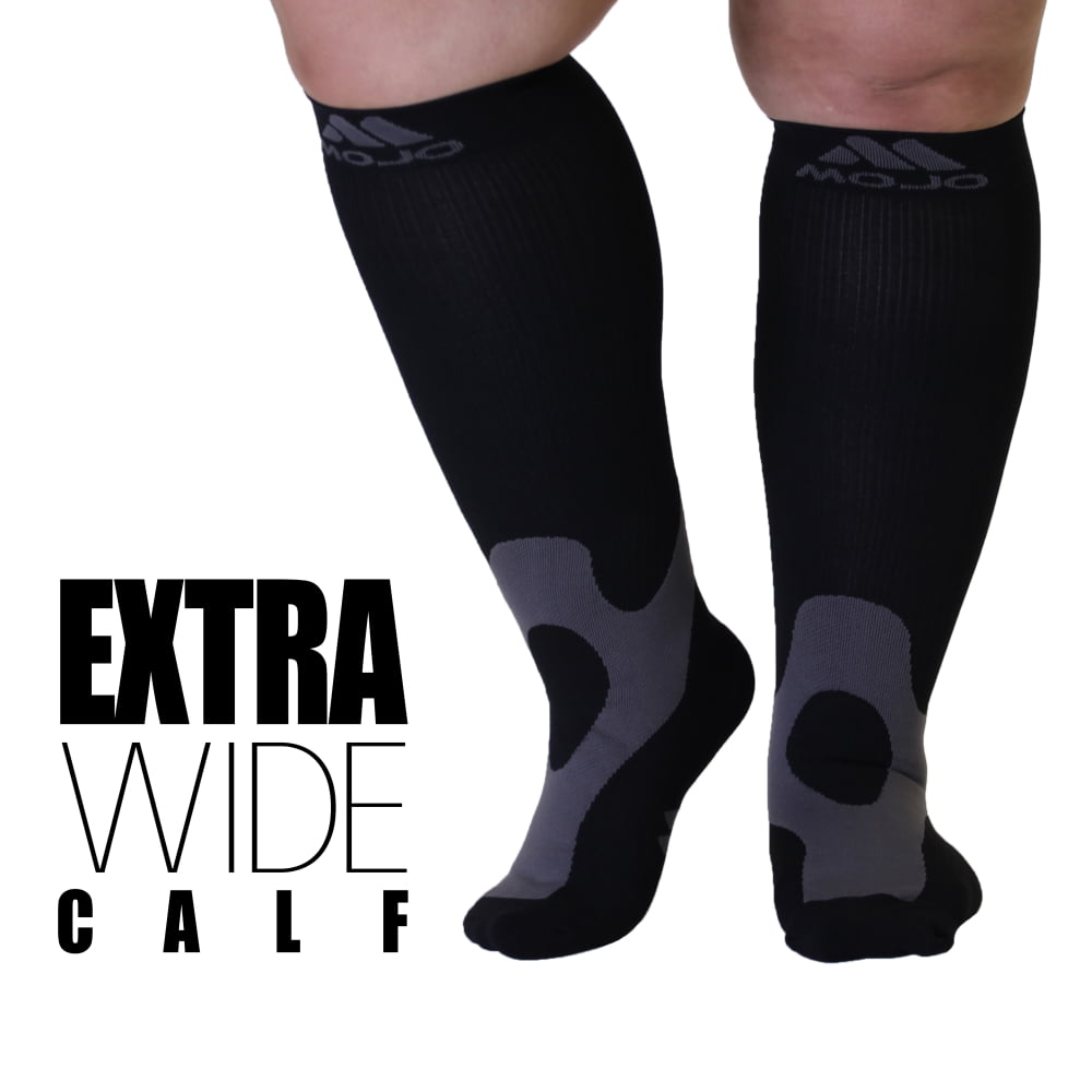 Wide calf compression socks walmart