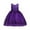 Purple, variant on Coerni Girl's Wedding Parties Dress | Flower Girl Dress | Sleeveless Lace Embroidery Formal Gown Princess Pageant Dresses