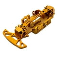 thumbnail image 1 of Bottom Plate Steering Gear Seat Remote Control 1:28 Chassis Model Vehicle Upgrade Parts Modification Accessories Gold, 1 of 8