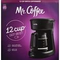 thumbnail image 2 of Mr. Coffee 12 Cup Coffee Maker 2176663 - Switch Control - Black, 2 of 2