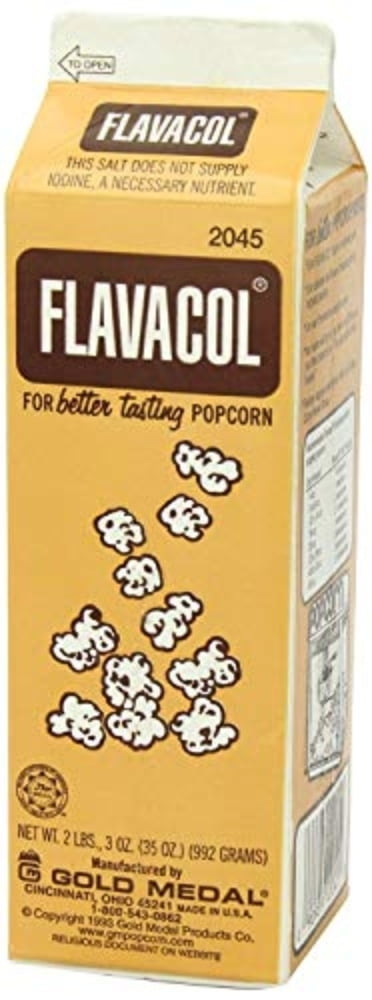 Flavacol Popcorn Season Salt - 1 35oz Carton (2 Pack)
