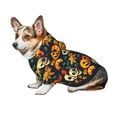 thumbnail image 3 of Bingfone Halloween Skull Dog Clothes Hoodie, Pet Winter Coat,Puppy Sweatshirts for Small Dogs Boy Girl,Suitable for All Breeds-Small, 3 of 6
