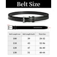 thumbnail image 4 of Maikun Belts for Men Black Belt Men Dress Belt For Casual Suits Jeans Uniform, 4 of 8