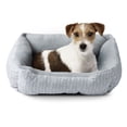thumbnail image 5 of Vibrant Life Cat & Dog Bed, Cozy Cuddler, Grey, Small, 19" x 15", 5 of 9