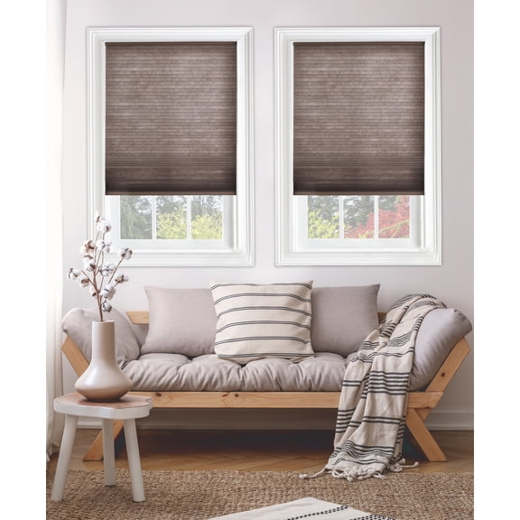 Richfield Studios Cordless Light Filtering Cellular Shade, Coffee Bean