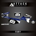 thumbnail image 3 of Attack Graphics Custom Fury Complete Bike Graphics Kit for Yamaha TTR230 2013, 3 of 3