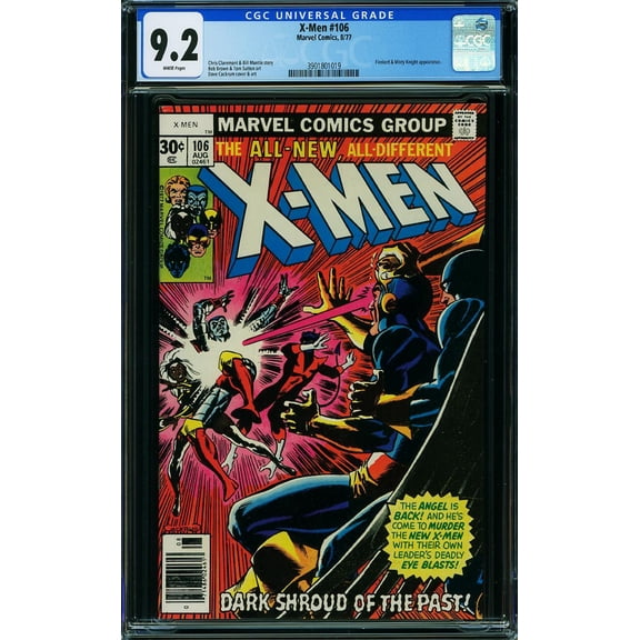 X-Men #106 - CGC 9.2 Comic Book