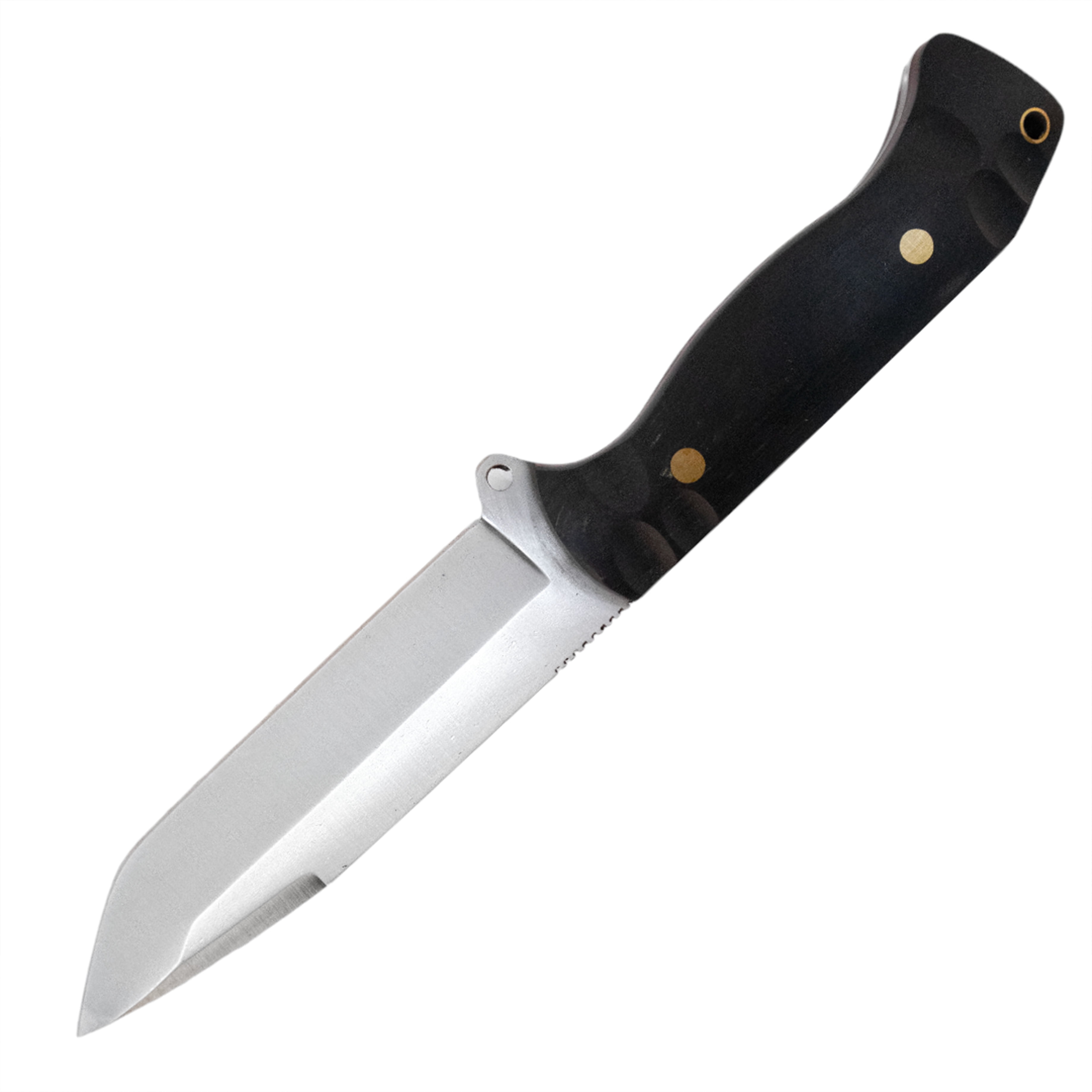 Kam Knife – A30 4116 Steel Black Handle Tactical Fixed Blade