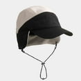 thumbnail image 3 of Ugoldhm Adults Waterproof Trapper Hat - Winter Warm Fleece Lined Baseball Cap with Earflaps & Drawstring, 3 of 3