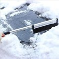 thumbnail image 2 of Snow Brush,Snow Broom Telescopic Snow Removal Anti-Slip Squeegee Car Window Defrosting Tool for Winter Car, 2 of 5