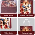 thumbnail image 3 of 16 Pcs For Cristiano Soccer Cartoon For Ronaldo Theme Party Bags,Themed Candy Gift Bags,2 Styles with Handles,Ideal for Candy and Snack Bags for Boys Girls Birthday Decorations and Celebrations, 3 of 5