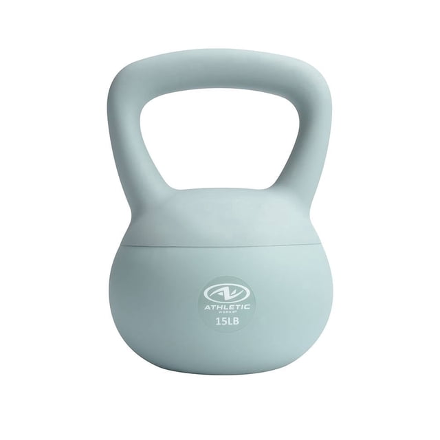 Pesa rusa Athletic Works suave de PVC 15 lb BT2215-15LB