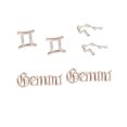 thumbnail image 4 of 12 Constelación Pendientes Cumpleaños Zodiaco Signo Capa Exquisito de Joyería Antiguo-Inglés Zodiaco Pares Regalo Tres Constelación Carta Horóscopos Pendientes, 4 of 7