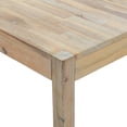 thumbnail image 4 of vidaXL Dining Table 47.2"x27.6"x29.5" Solid Acacia Wood, 4 of 6