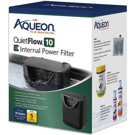 Aqueon Quietflow E Internal Power Filter [Aquarium, Filters Power Filters] 10 Gallons