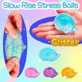 thumbnail image 4 of Hedgehog Squishy Sugar Ball, Slow Rise Squishy Sensory Fidget Toys, Glitter Stress Relief Sugar Balls for Party Favors, 4 of 4